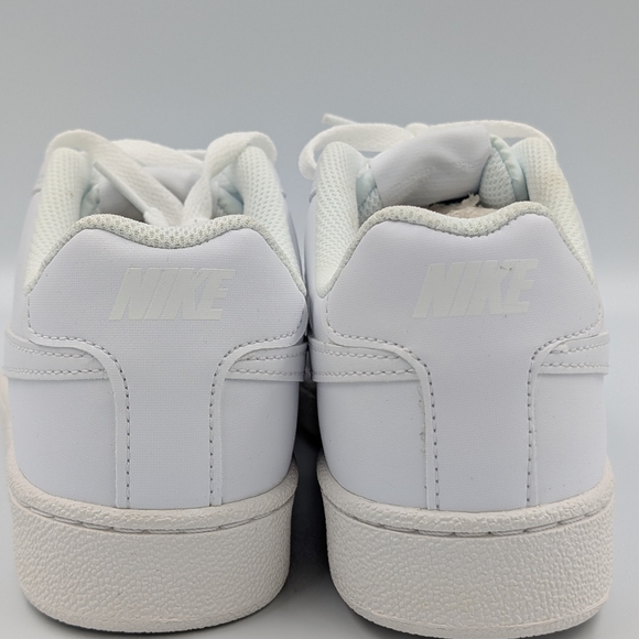Nike Court Royale Triple White Sneakers Women’s 8 Leather Classic NEW - Picture 5 of 5